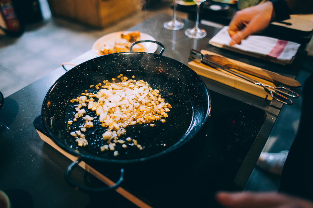 hot plate cooking