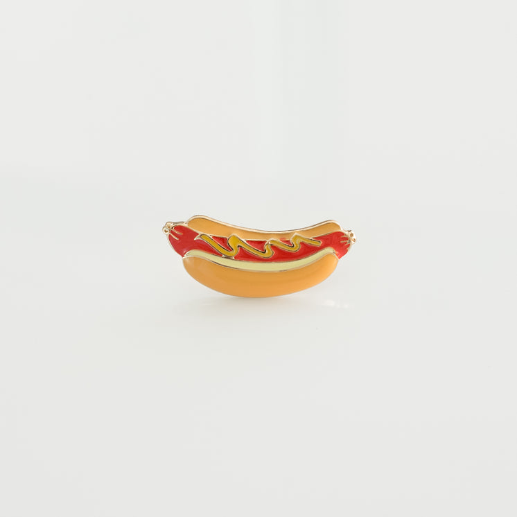 熱狗硬琺瑯?lè)I(lǐng)