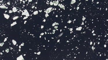 ice in ocean waters