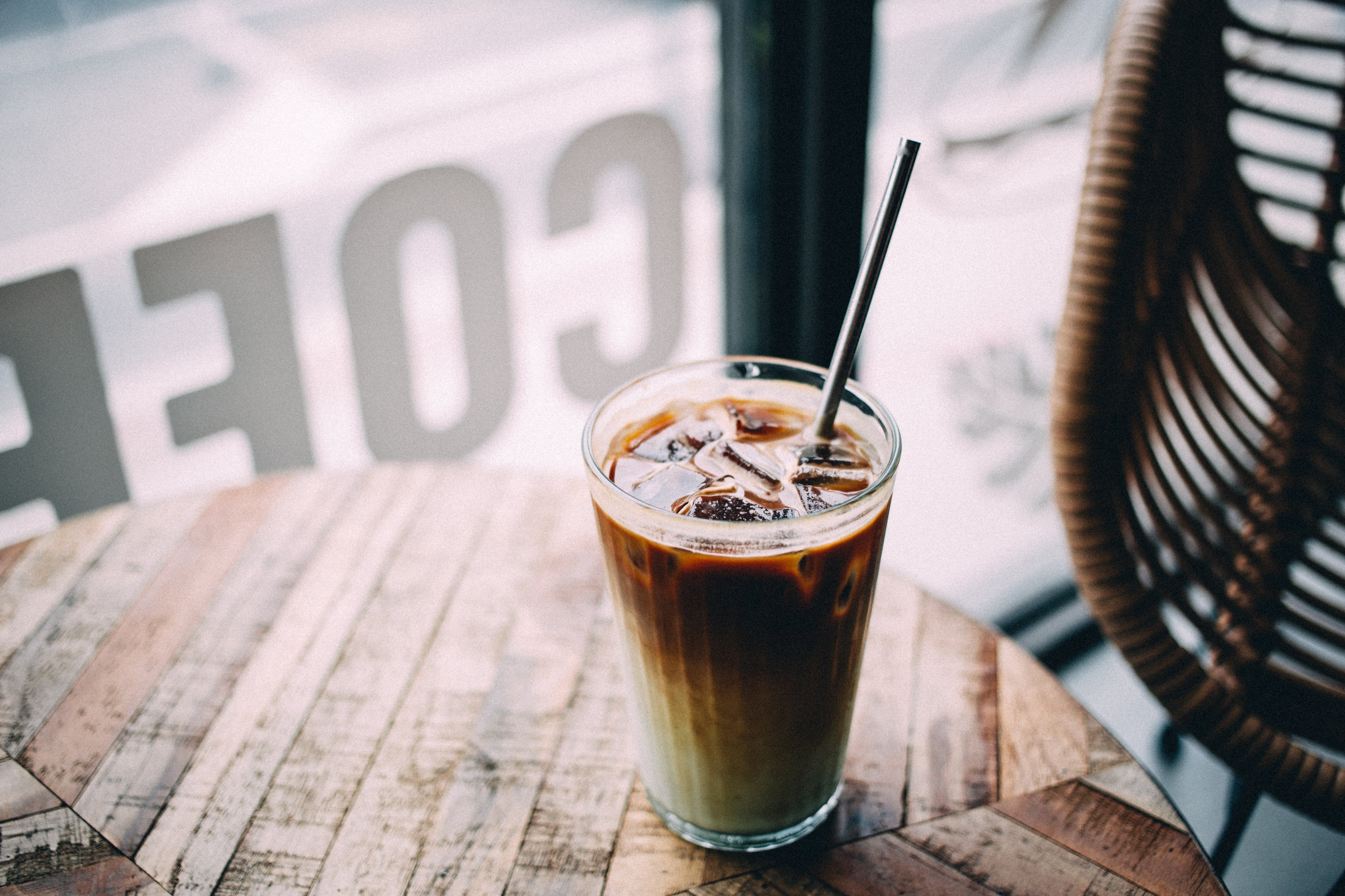 Ice Latte Coffee Drink Image & Photo (Free Trial)