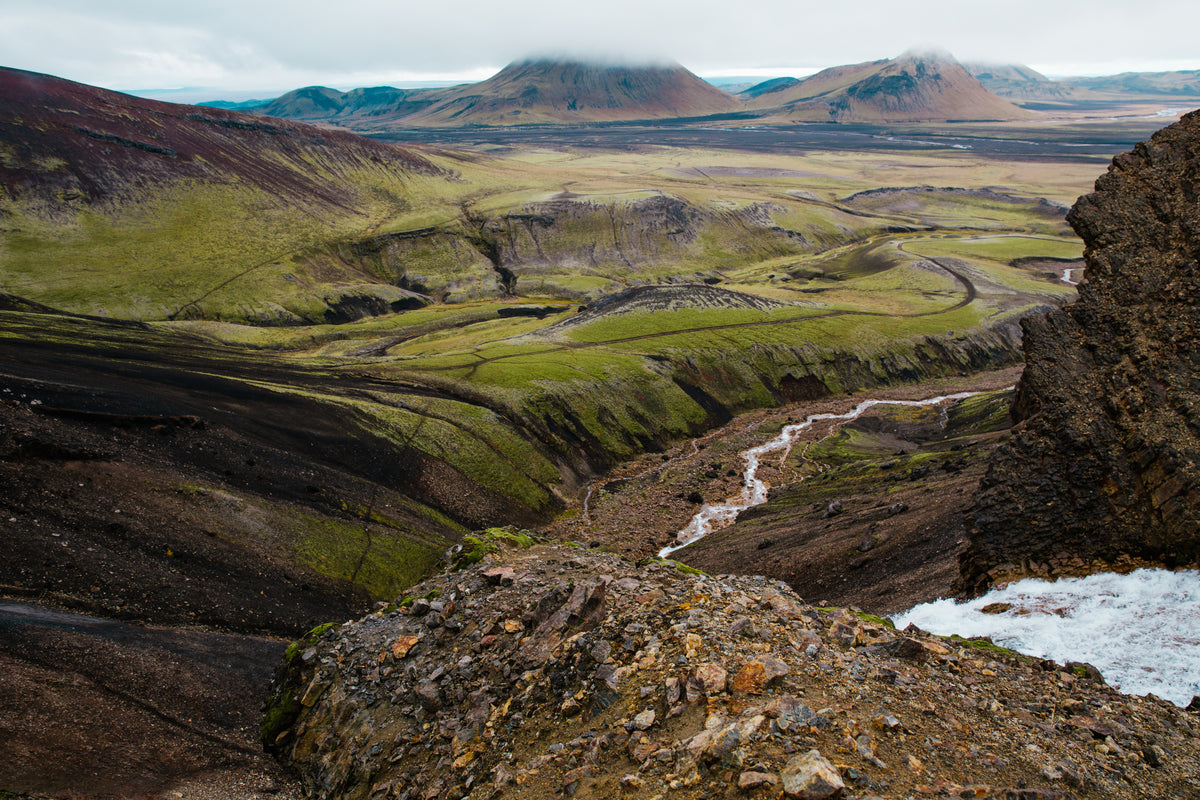冰岛的田野与自然