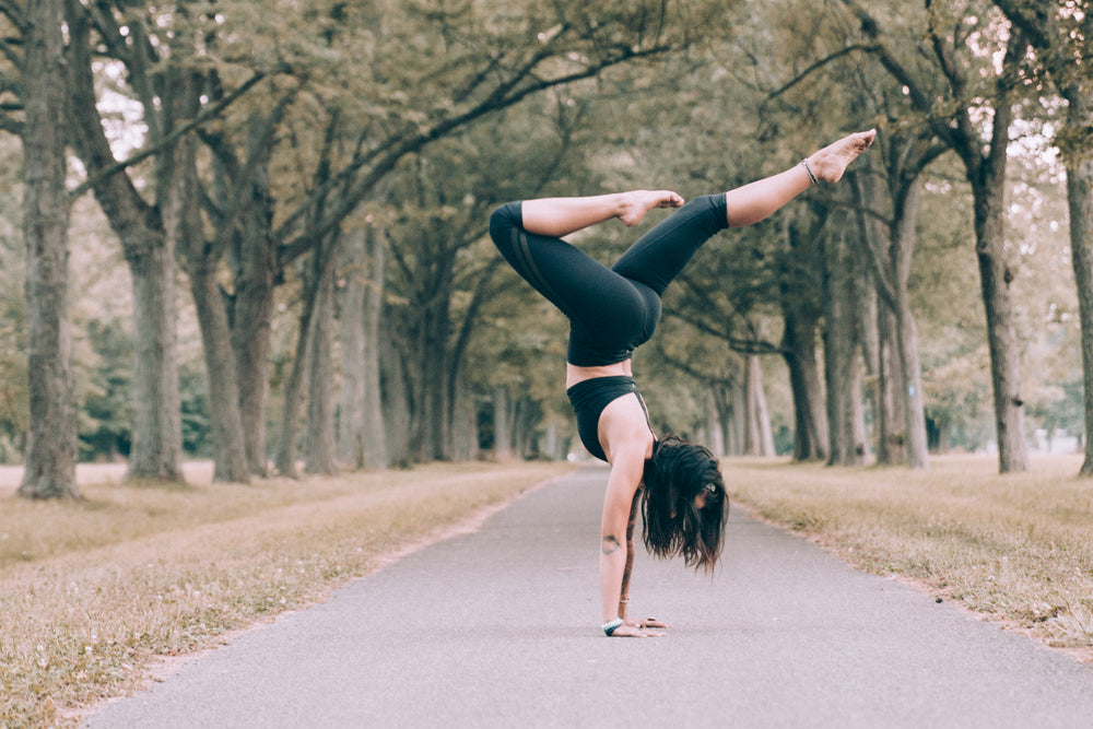 incredible balance yoga posing