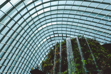 indoor waterfall