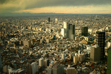 japan city from above