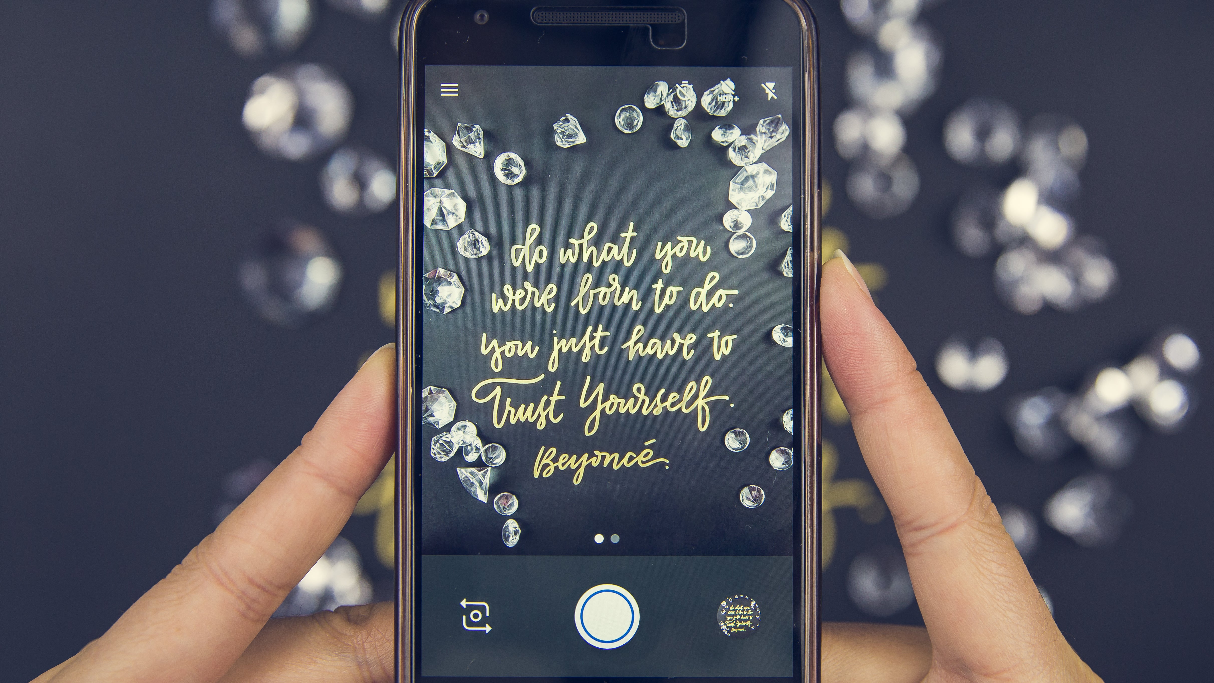 Picture of Jewels And Beyonce Quote — Free Stock Photo, image size:4848x2727