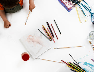 Free Stock Photo of Kid Paint Party — HD Images