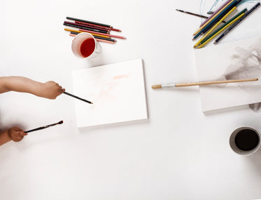 Picture of Kids Painting And Creating — Free Stock Photo