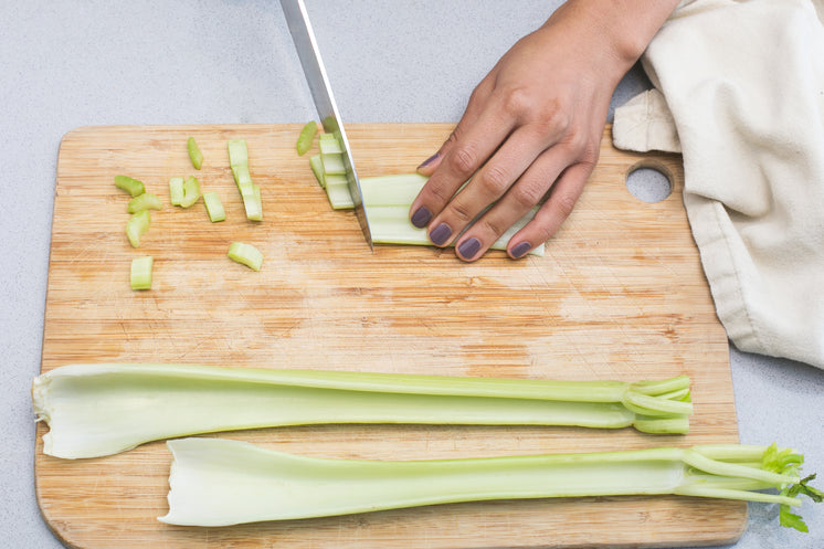 Knife Chopping Vegetables