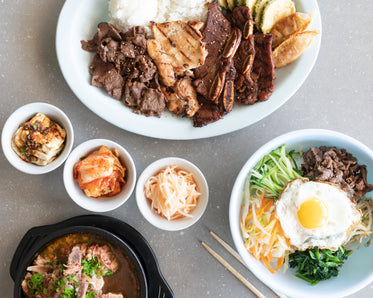 korean bbq and restaurant dining