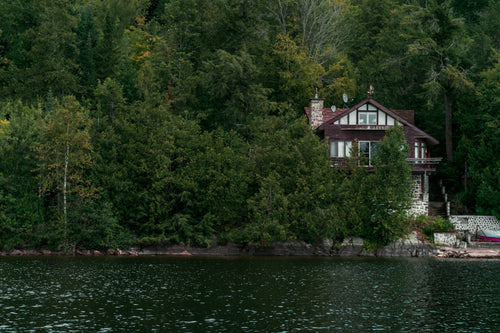 lake side cottage