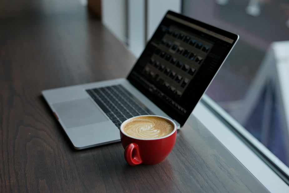 Free Stock Photo of Laptop Coffee — HD Images