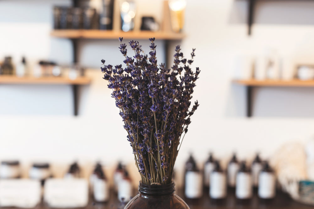 lavanda em uma loja