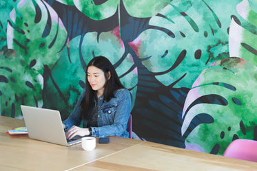 leaf wall office space