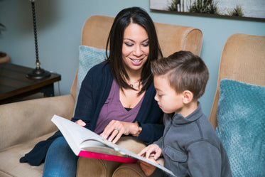 learning to read with mom