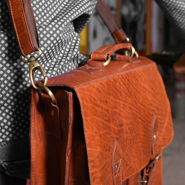 Leather Messenger Bag Handle