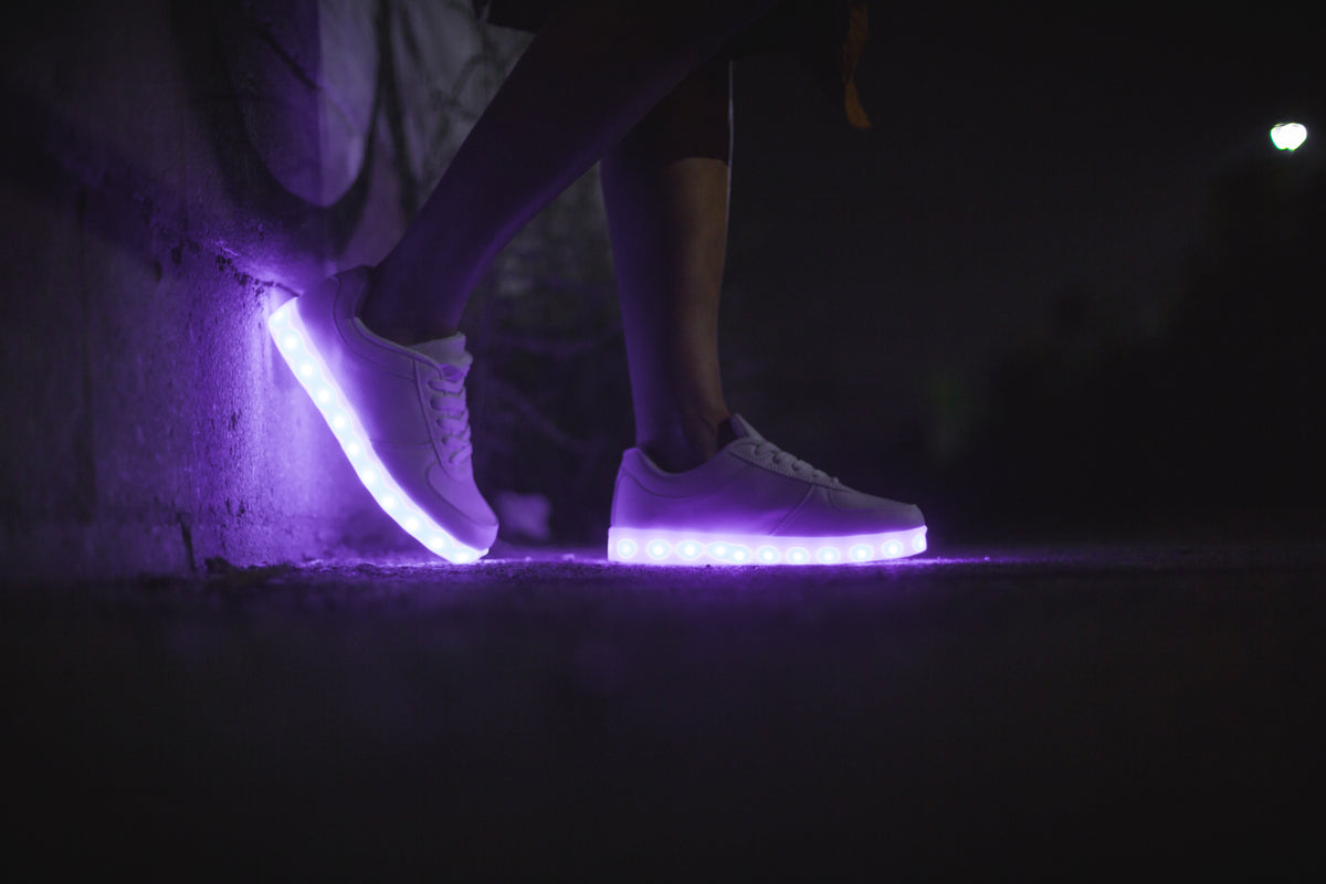 led shoes for women