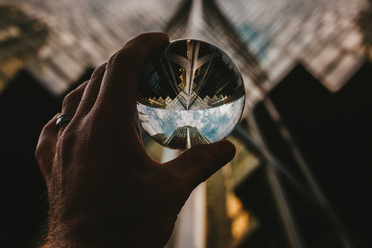 Lens Ball Glass Building Lookup