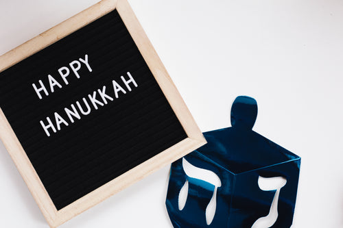 letterboard happy hanukkah
