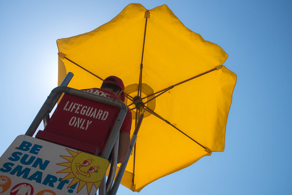 lifeguard on duty