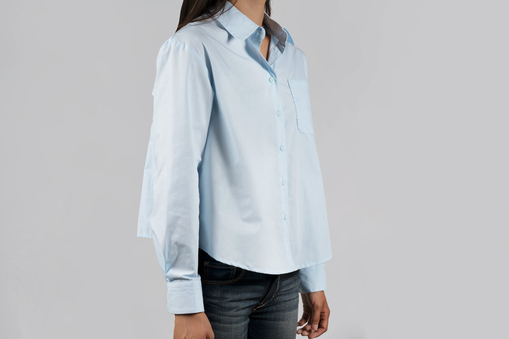 light blue womens fashion