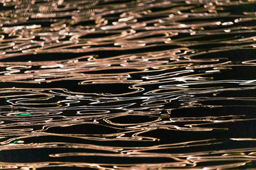 light ripples on water