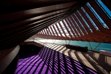 linear architectural shadows