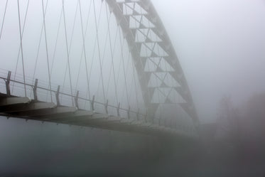 Free Stock Photo of Linear Bridge In Fog — HD Images