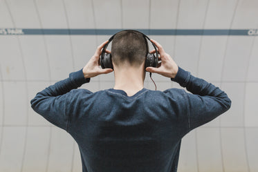listening to music