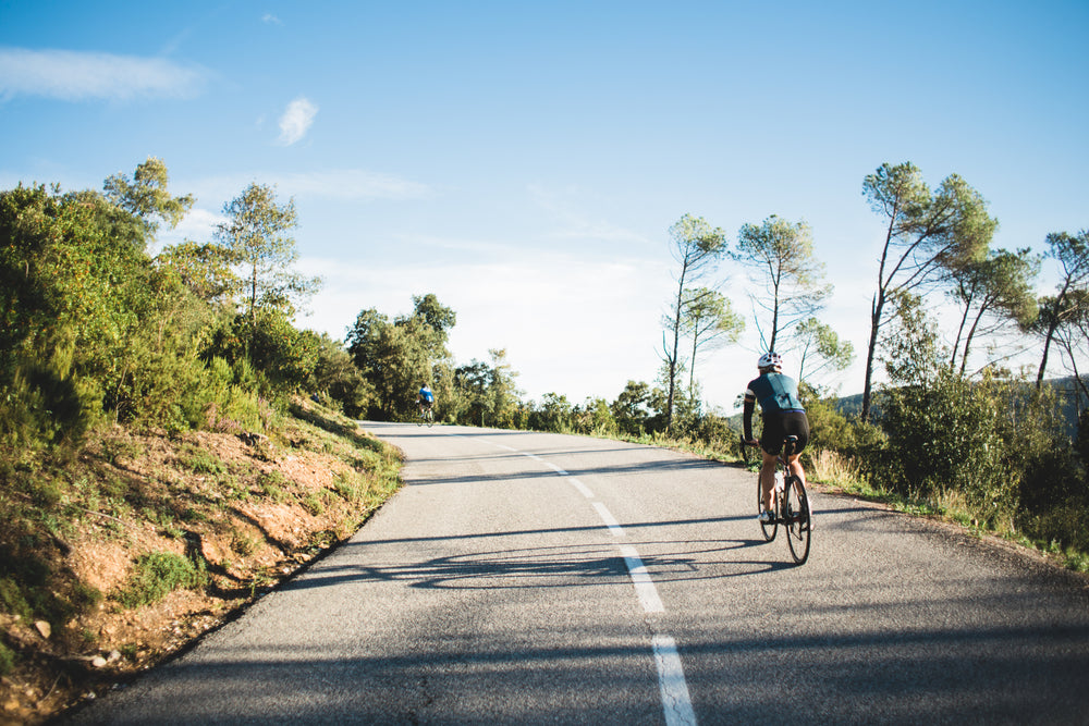 long distance cyclists