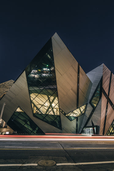 long exposure museum night