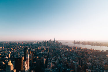 long view of new york city