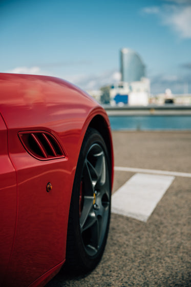 luxury sports car vent