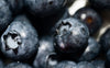macro perspective of ripe blueberries