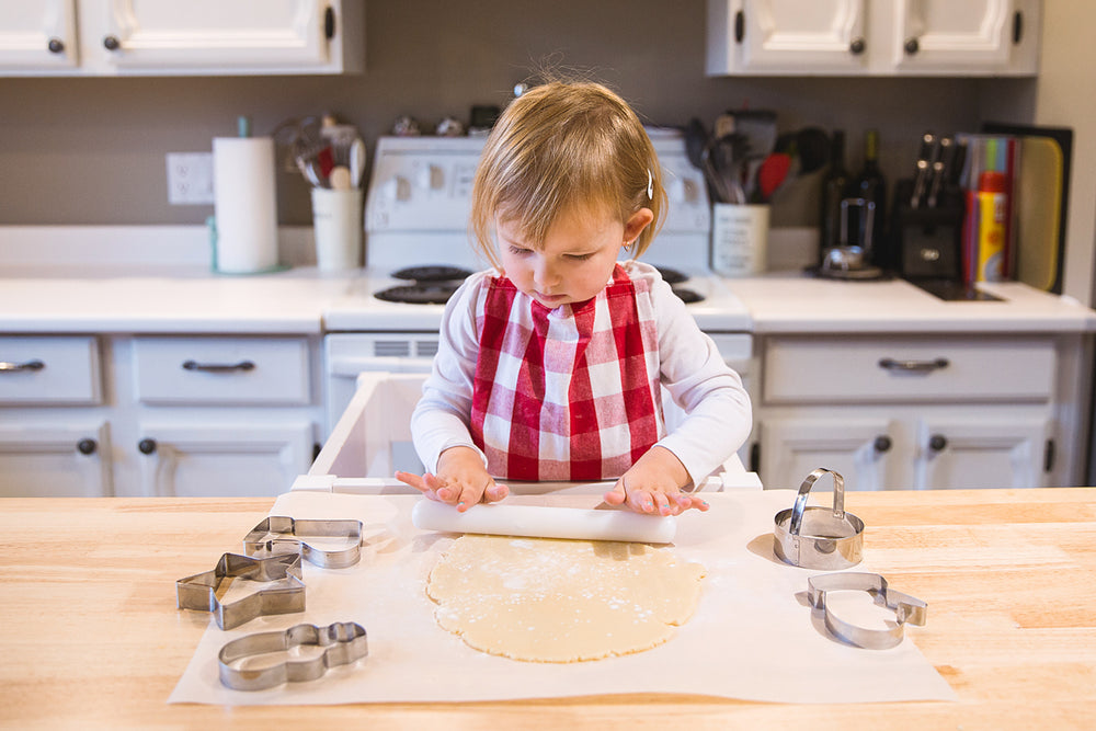 making cookies