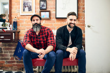 Male Hipster Friends