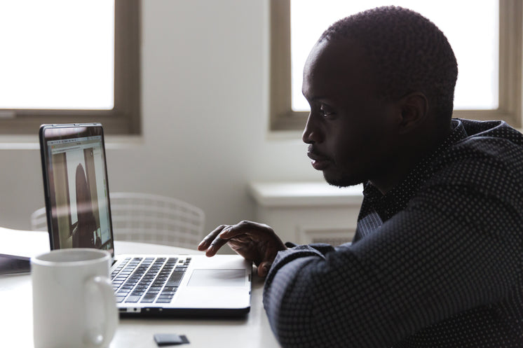 Man In Video Meeting