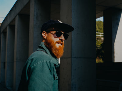 Man With Red Beard And Sunglasses