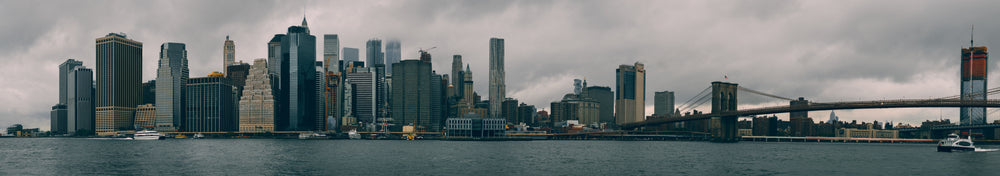 manhattan new york panoramic skyline