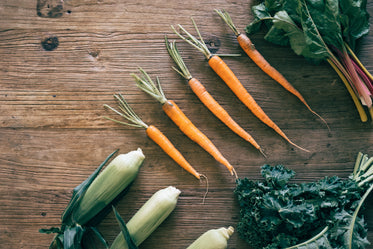 market vegetables on table