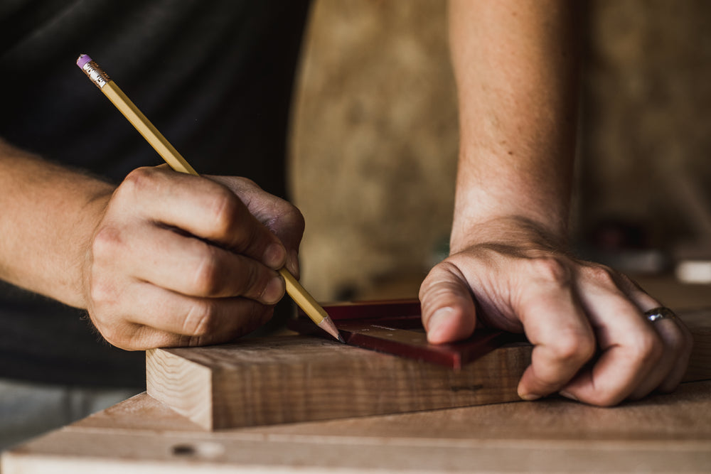 marking wooden block