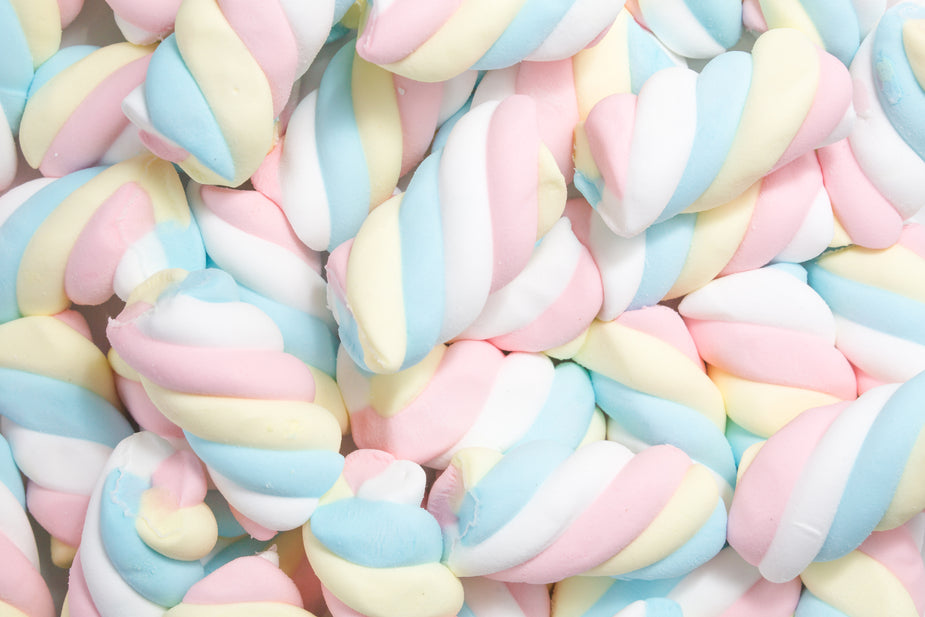Picture of Marshmallow Candy Texture - Free Stock Photo