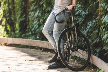 mens fashion and bike