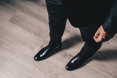 Picture of Mens Leather Dress Shoes — Free Stock Photo