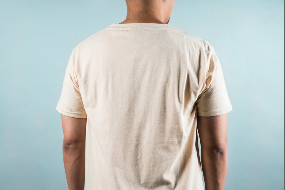 menswear beige t shirt