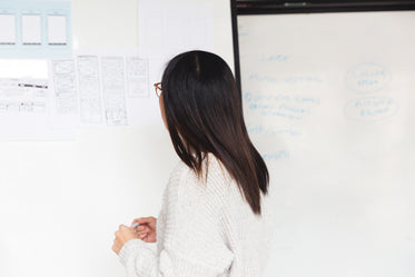 Browse Free HD Images of Mobile App Wireframes On Whiteboard