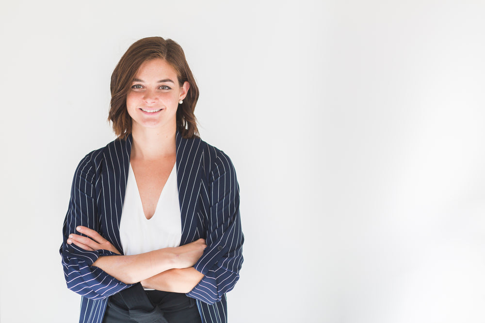 modern businesswoman portrait