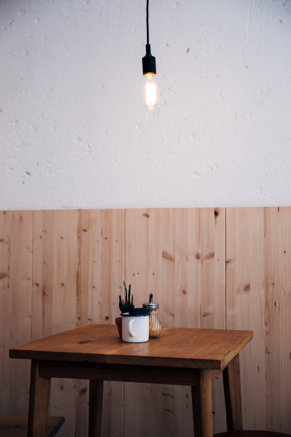 modern cafe table