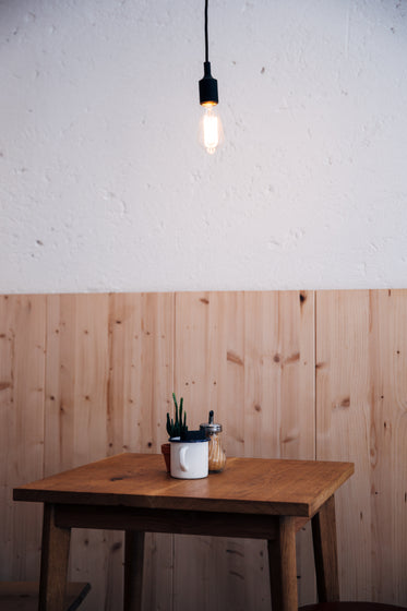 modern cafe table