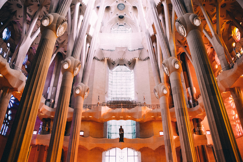 modern church choir balcony