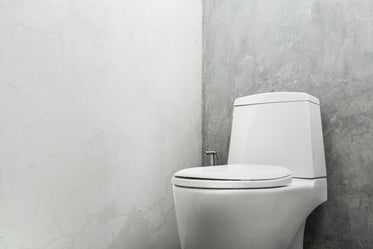 modern toilet in minimalist bathroom